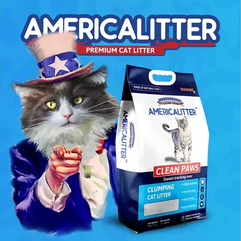 Arena Aglutinante America Litter Clean Paws 7 Kg